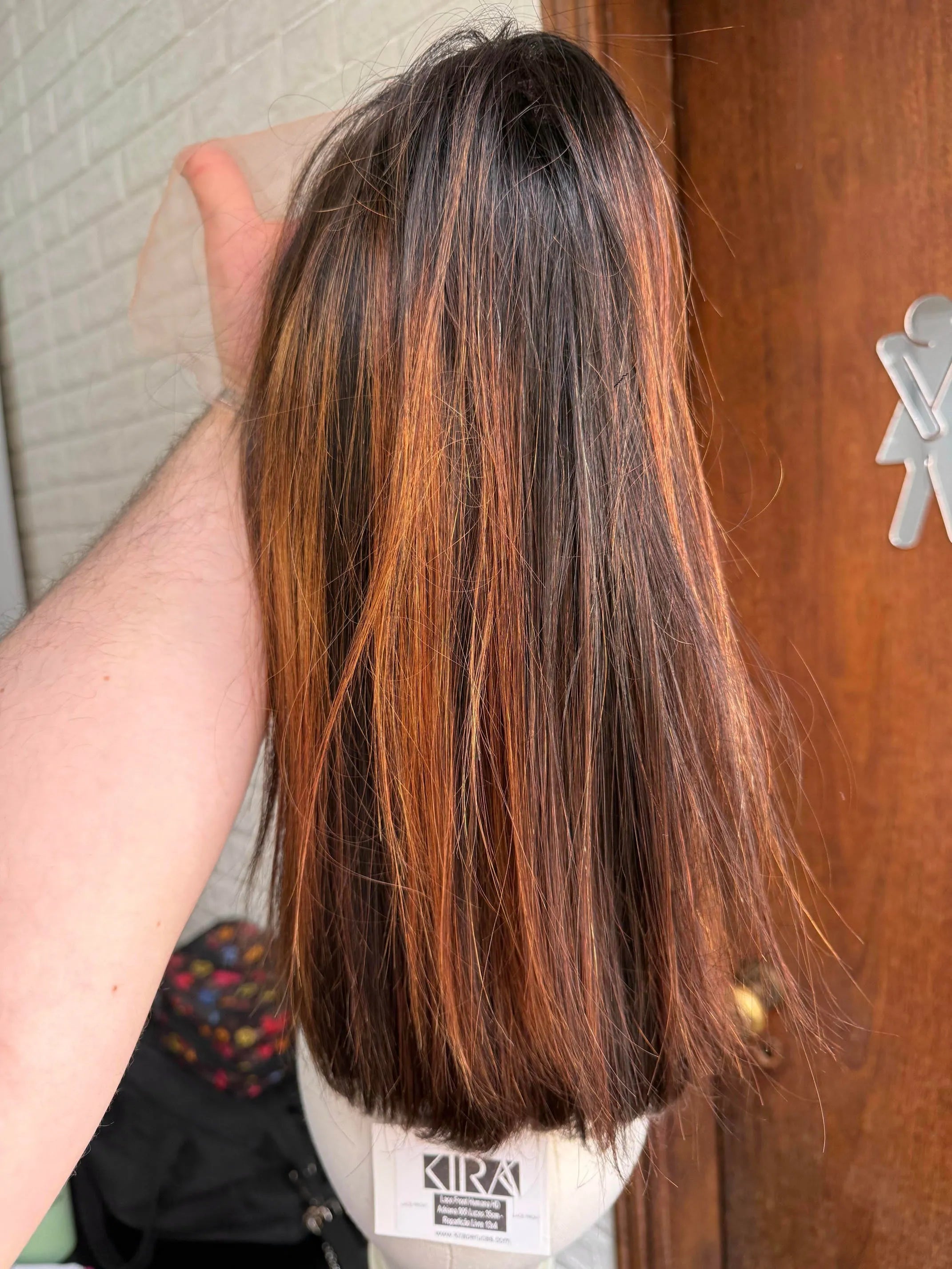 Lace Front Humana HD Adriana 005 Luzes 35cm - Repartição Livre 13x4