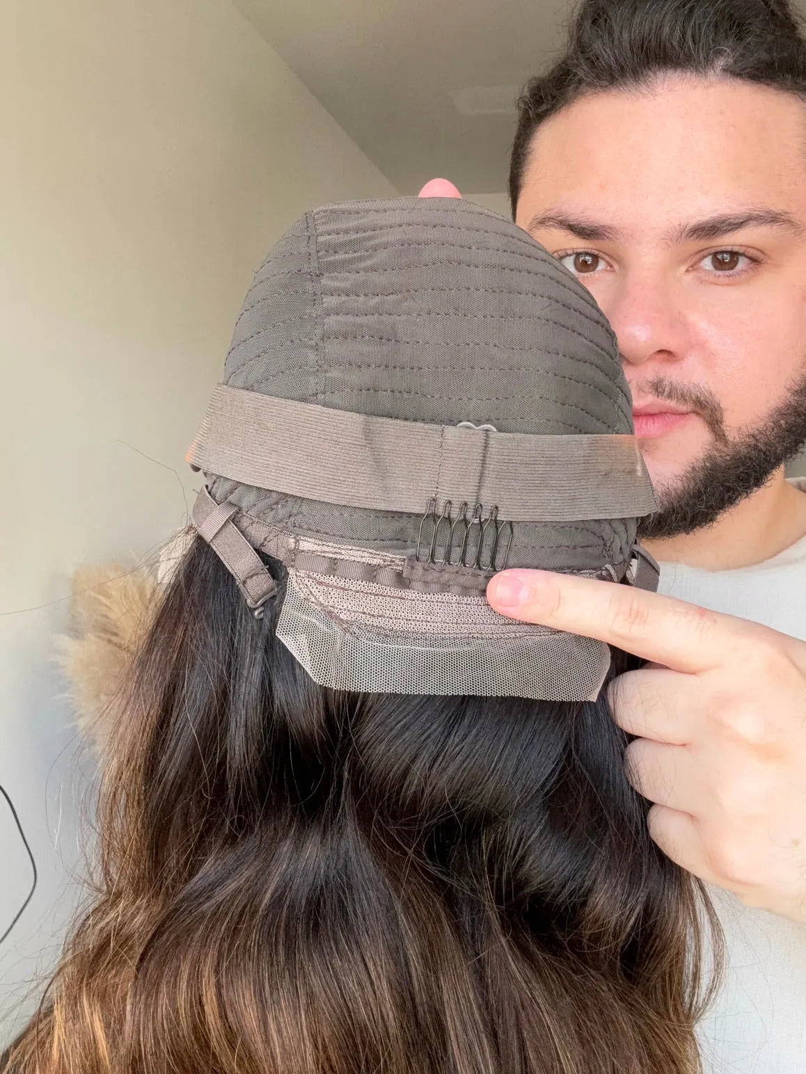 Lace Front Humana HD Camila 010 Luzes 65cm - Repartição Livre 13x4
