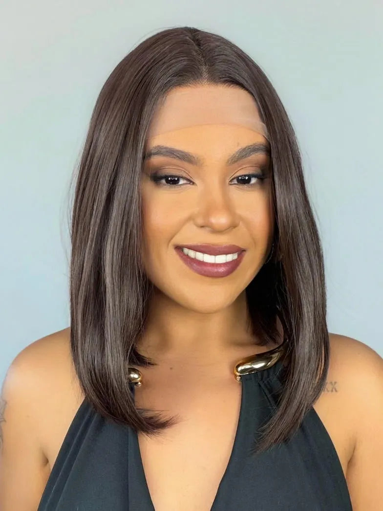 Lace Front Ingrid Castanho #4