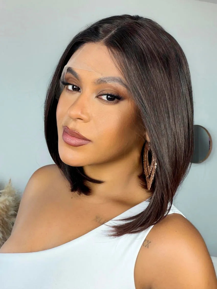Lace Front Ingrid Longbob Castanho 1B/33