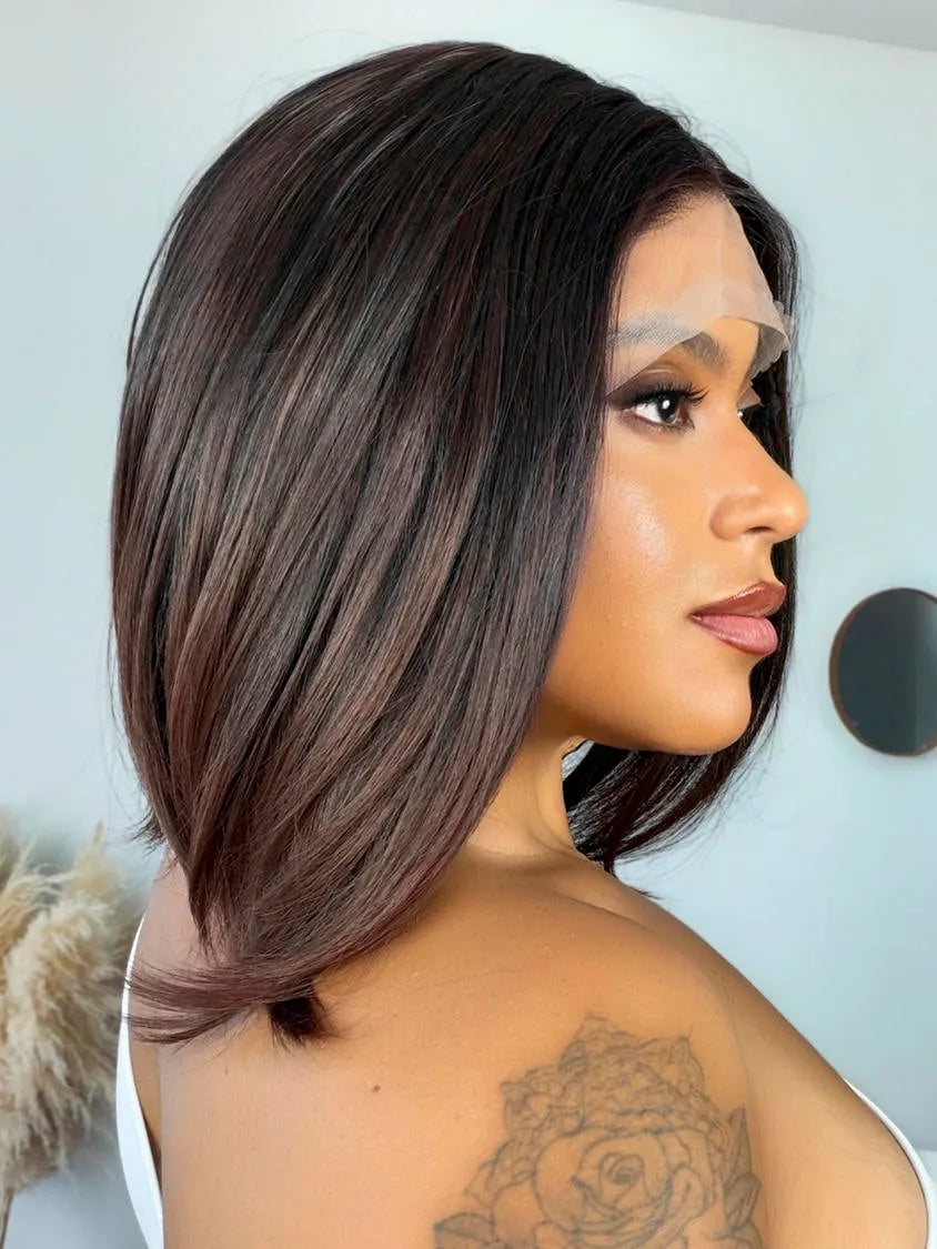 Lace Front Ingrid Longbob Castanho 1B/33