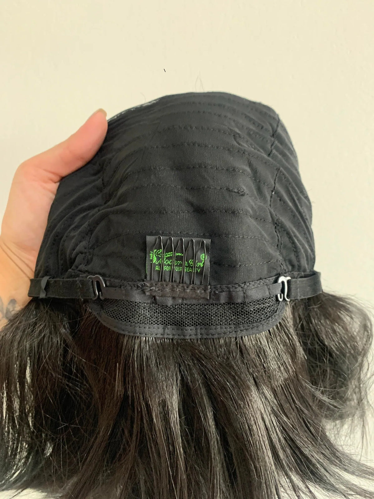 Lace Front Ingrid Longbob Castanho Escuro (Premium)