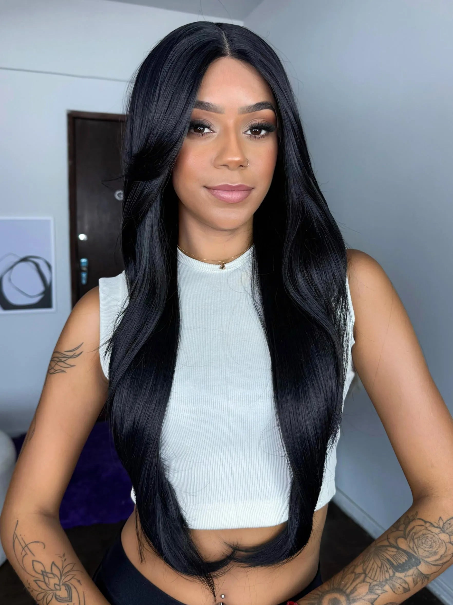 Lace Front Karina Preta Lisa