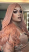 Lace Front Lunari Rosa Salmão - Repartição Livre 13x3