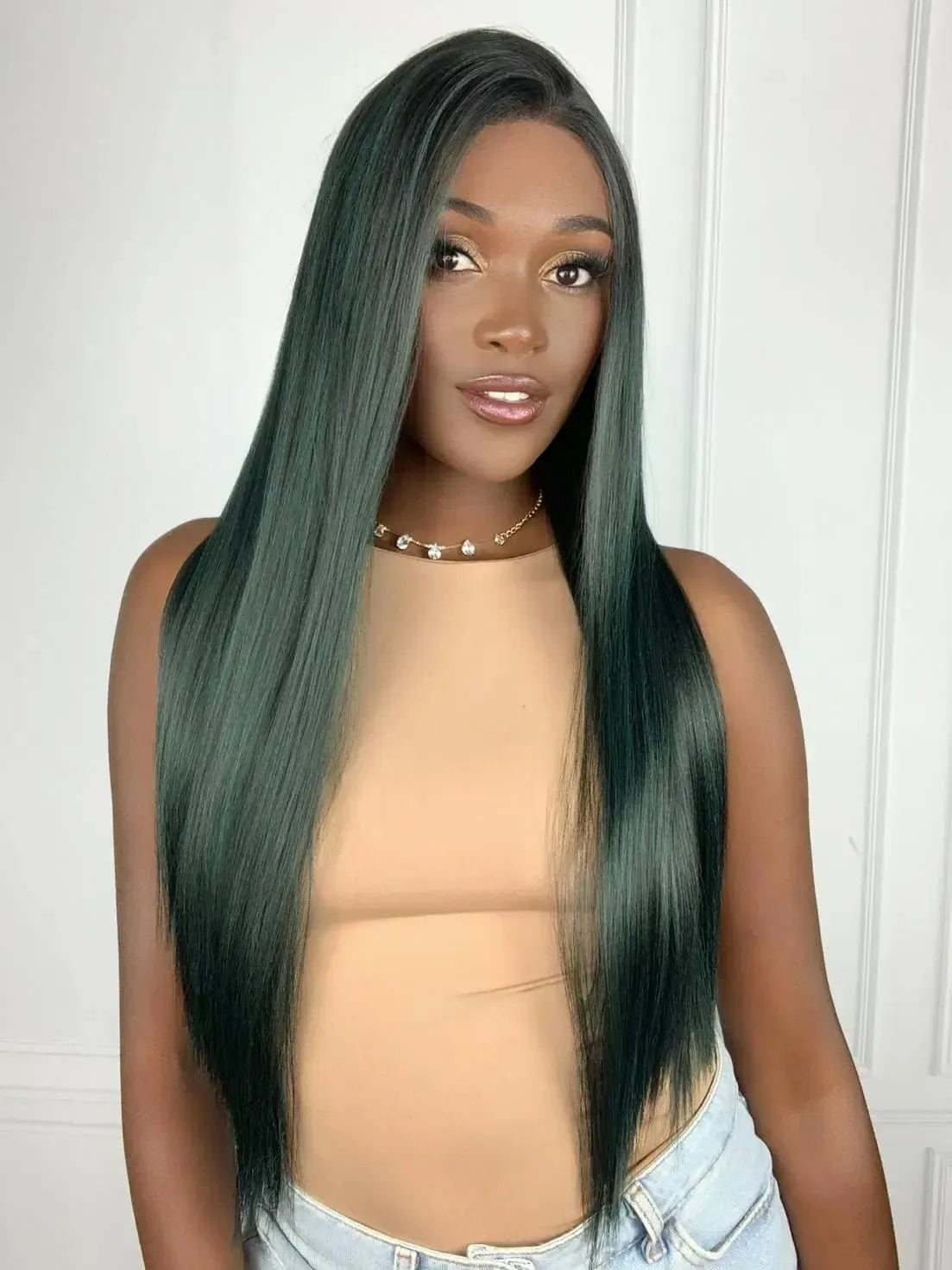 Lace Front Marta Verde 75cm - Repartição Livre 4x4