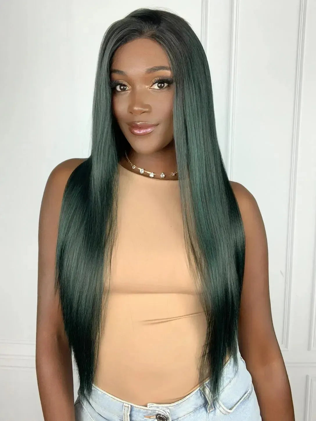 Lace Front Marta Verde 75cm - Repartição Livre 4x4