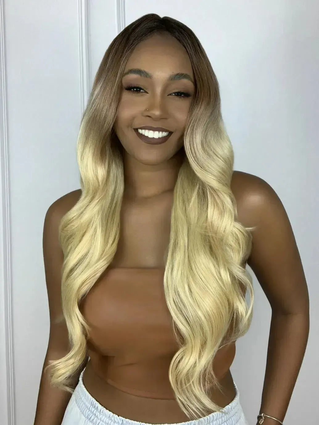 Lace Front Mary OP Blonde Loira Colors 70cm