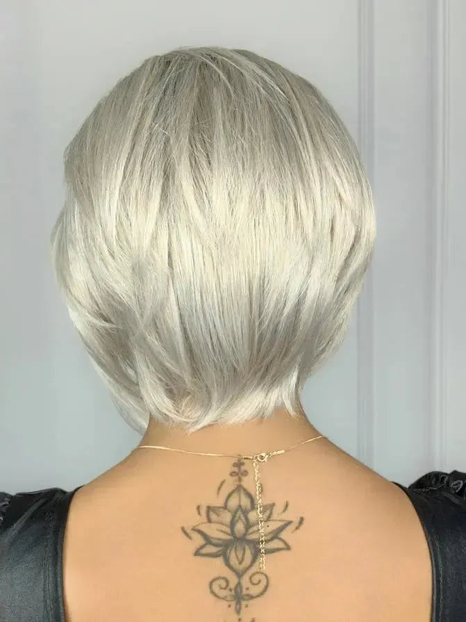 Lace Front Patricia Platinado 1001c
