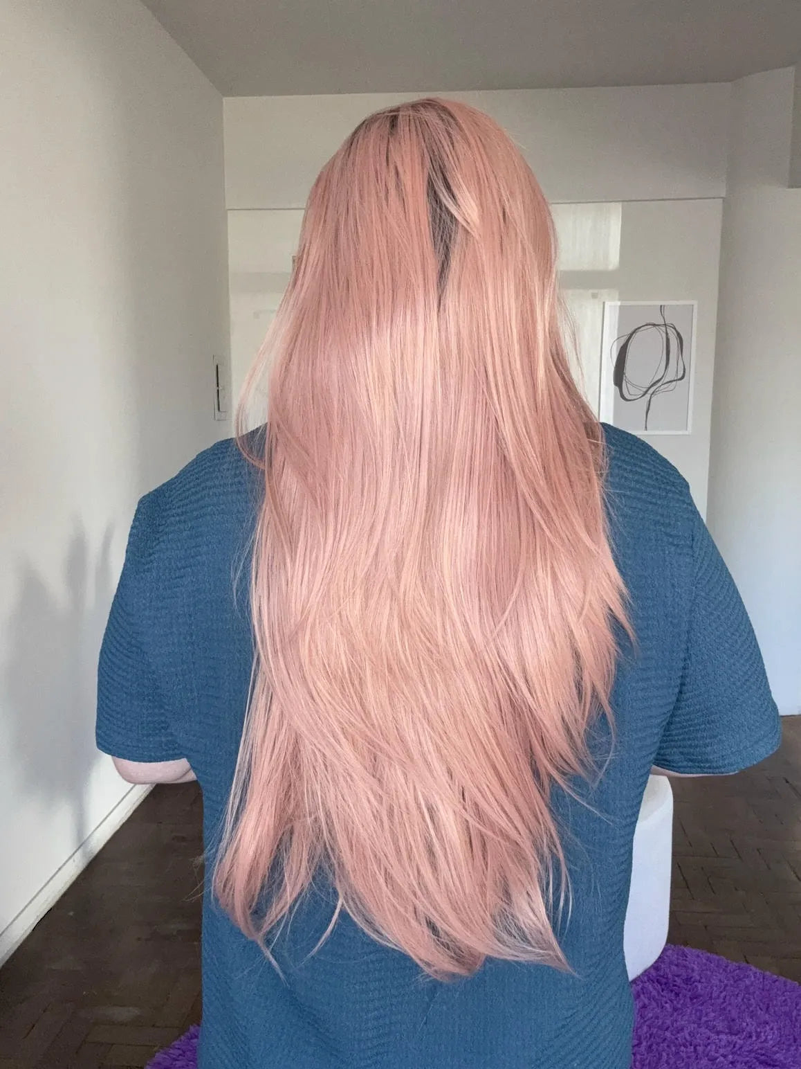 Lace Front Serena Rosa - Repartição Livre 13x3