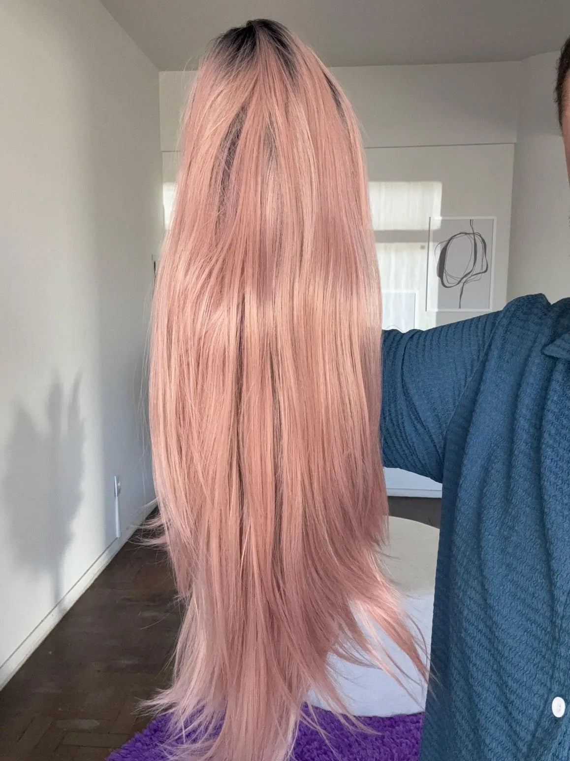 Lace Front Serena Rosa - Repartição Livre 13x3