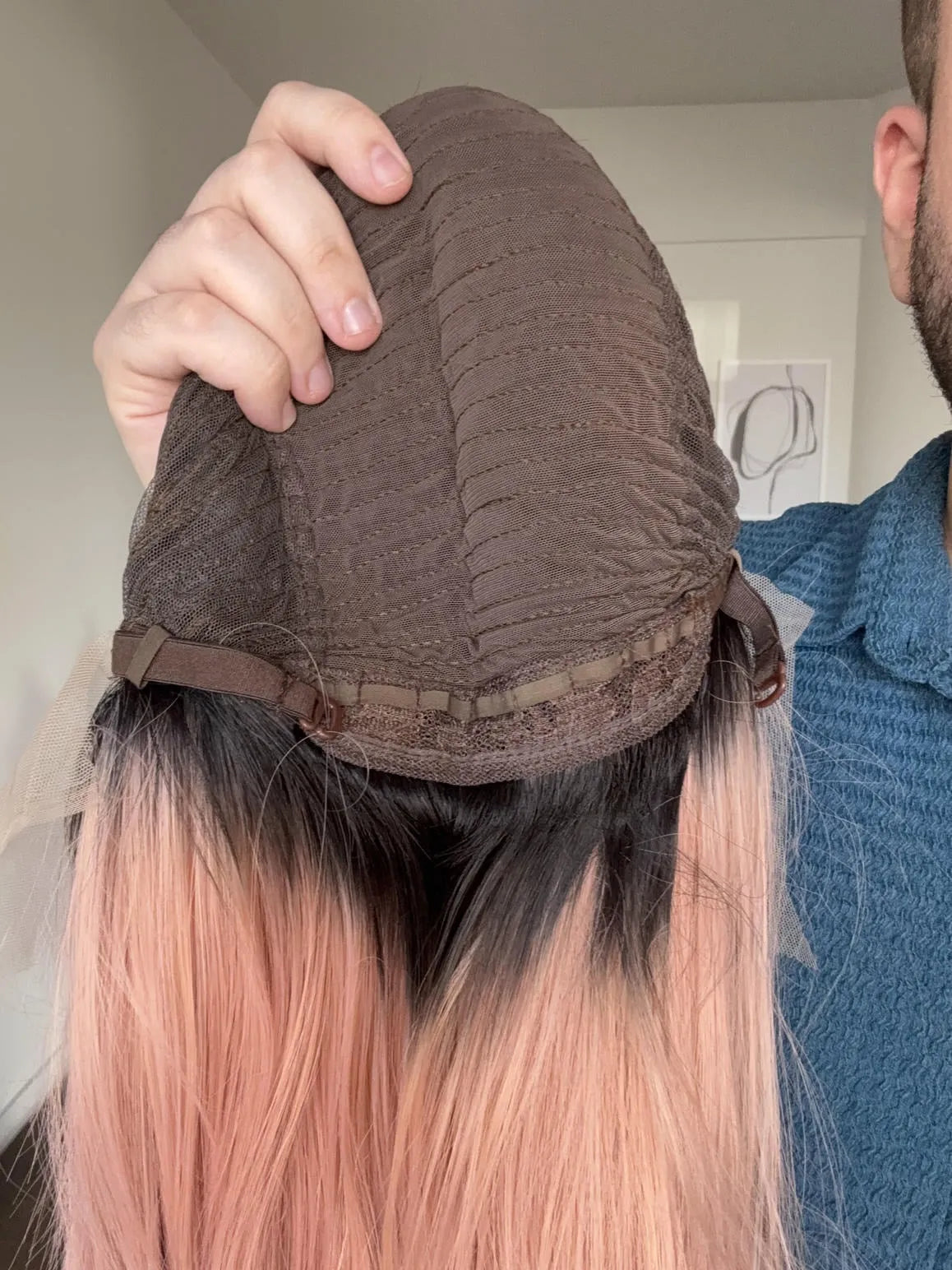 Lace Front Serena Rosa - Repartição Livre 13x3