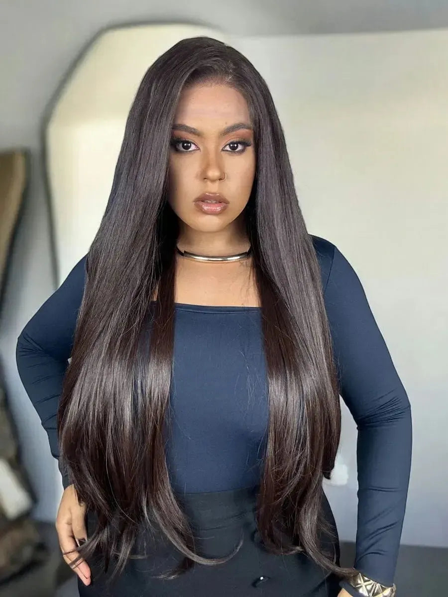 Lace Front Tela HD Beyonce Castanha - Repartição Livre 13x4