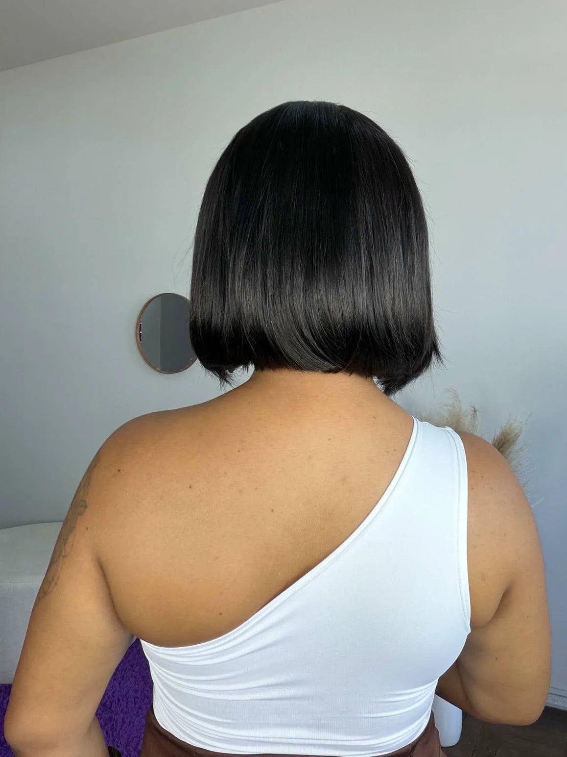 Lace Front Tela HD Cabelo Humano Maria 25cm - Repartição Livre 13x4