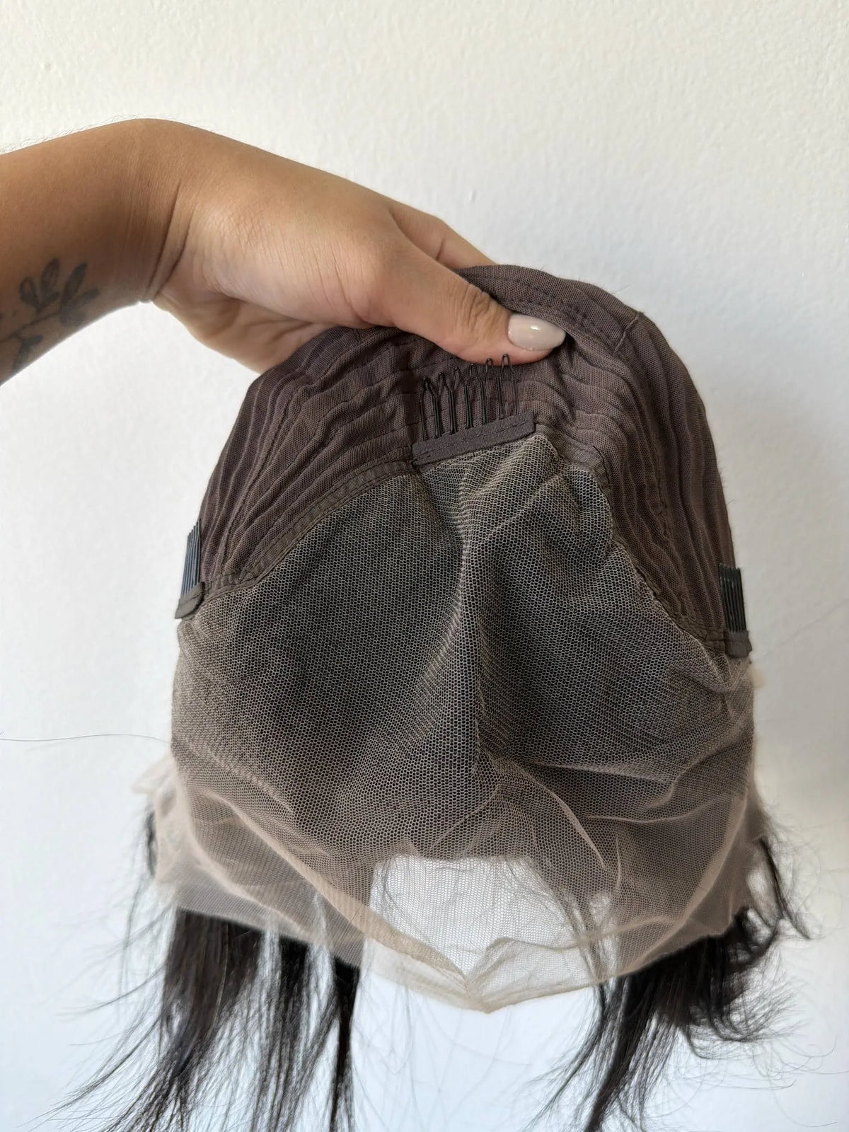 Lace Front Tela HD Cabelo Humano Maria 25cm - Repartição Livre 13x4
