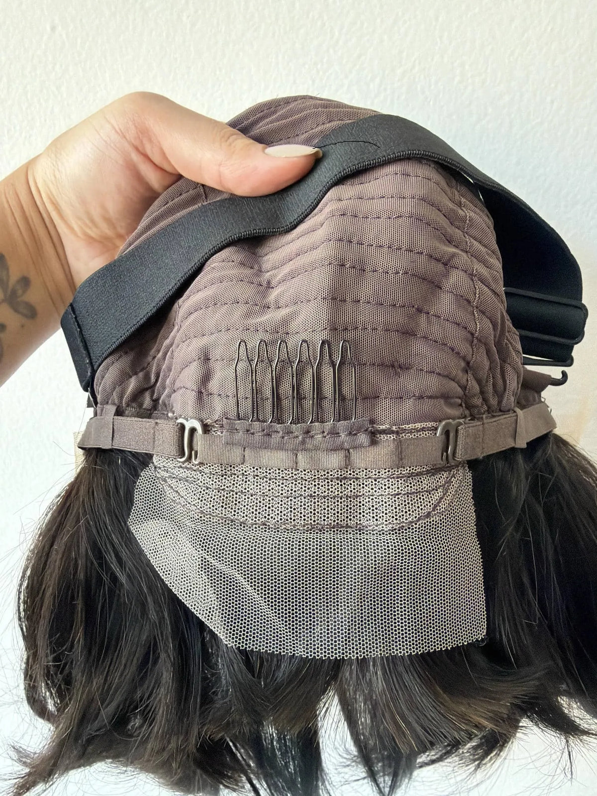 Lace Front Tela HD Cabelo Humano Maria 25cm - Repartição Livre 13x4