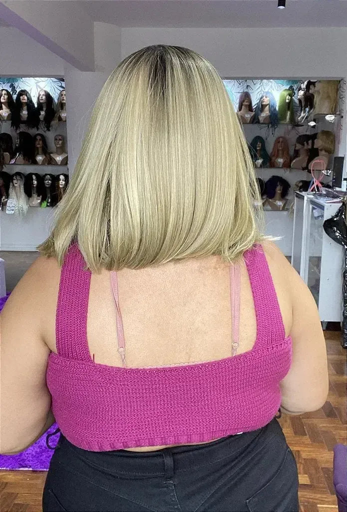 Lace Front Tela HD Lovenna Loira - Repartição Livre 13x4