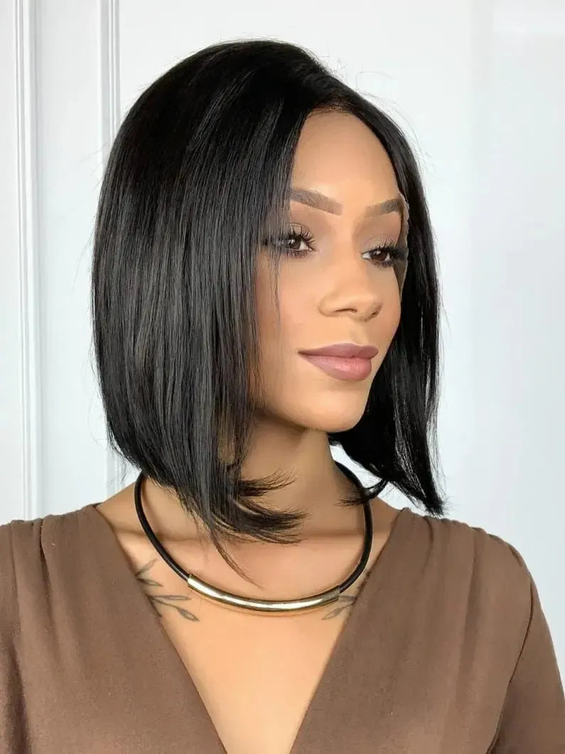 Lace Front Vanessa Humana Repartição Livre 13x4