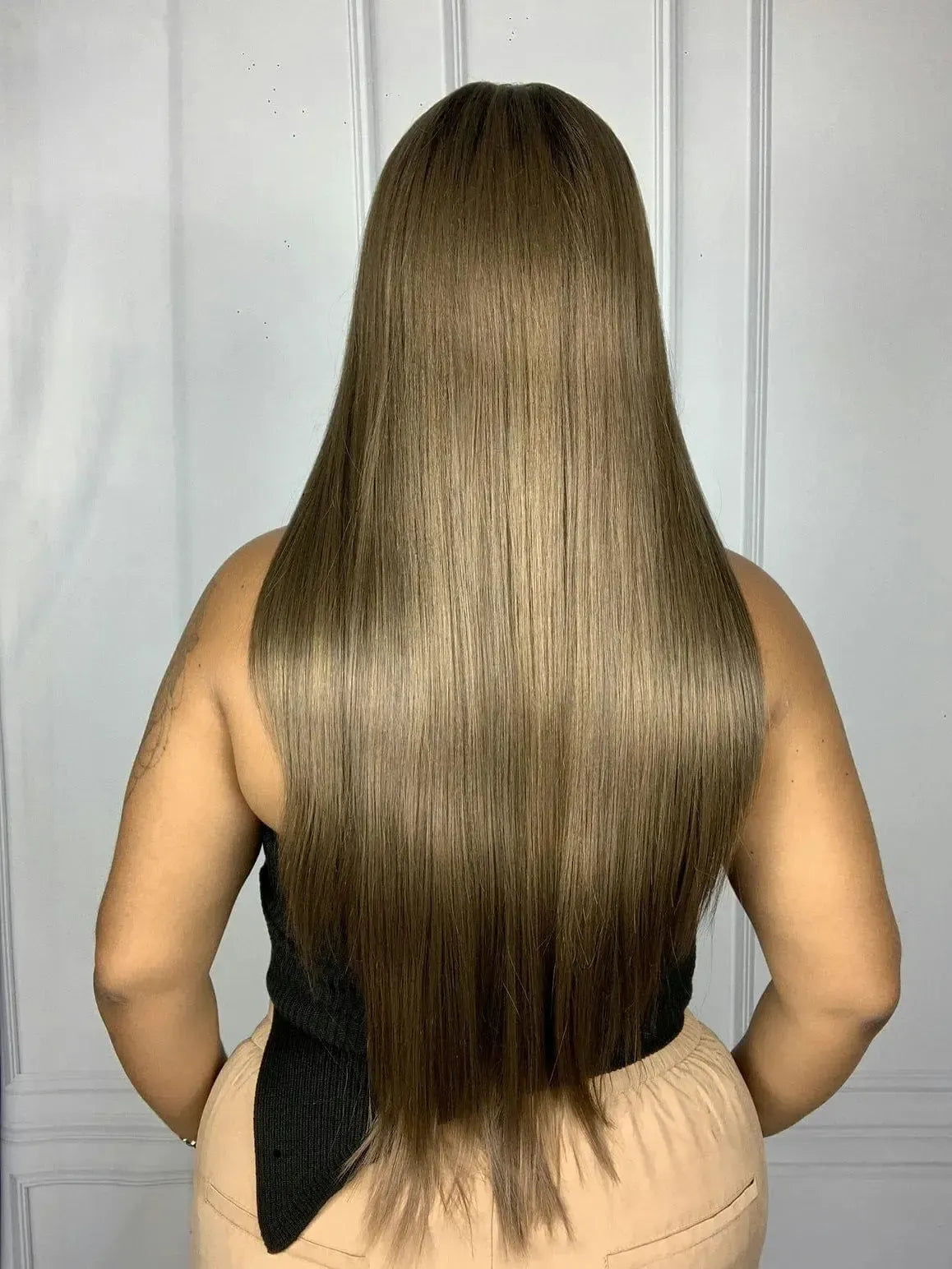 Lace Front Verão Castanho 12D Repartição Livre 13x4