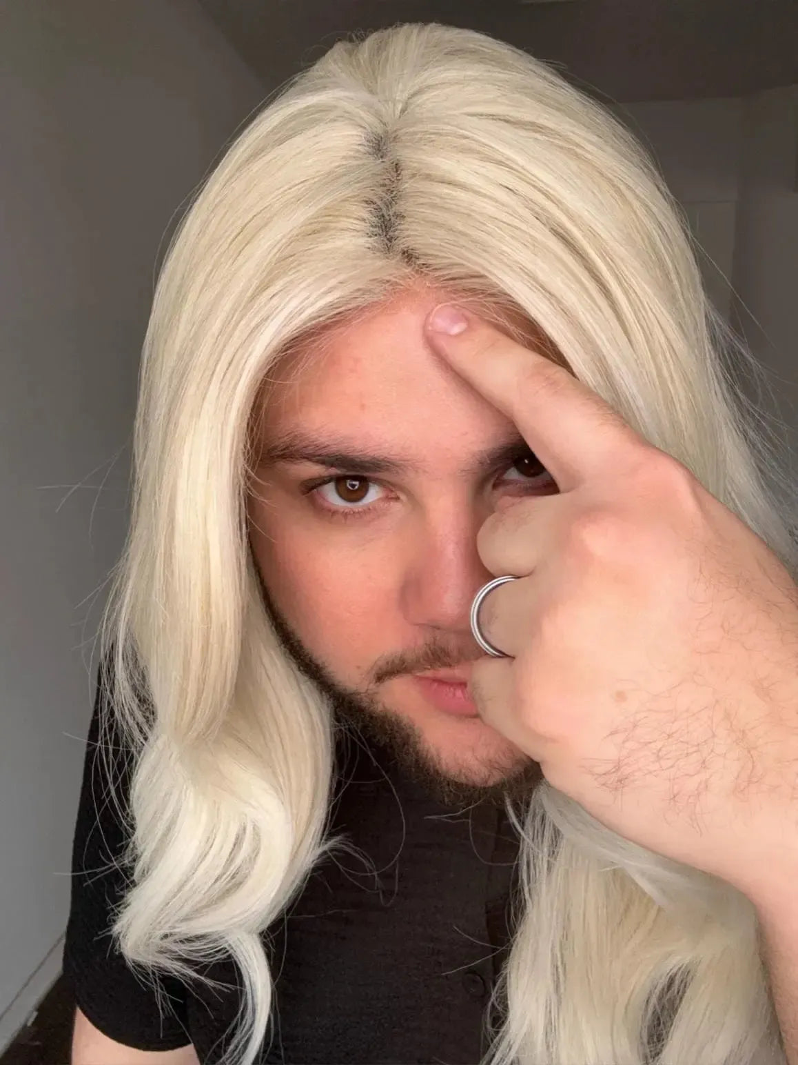 Part Lace Loira Fibra Premium Peça Única 006