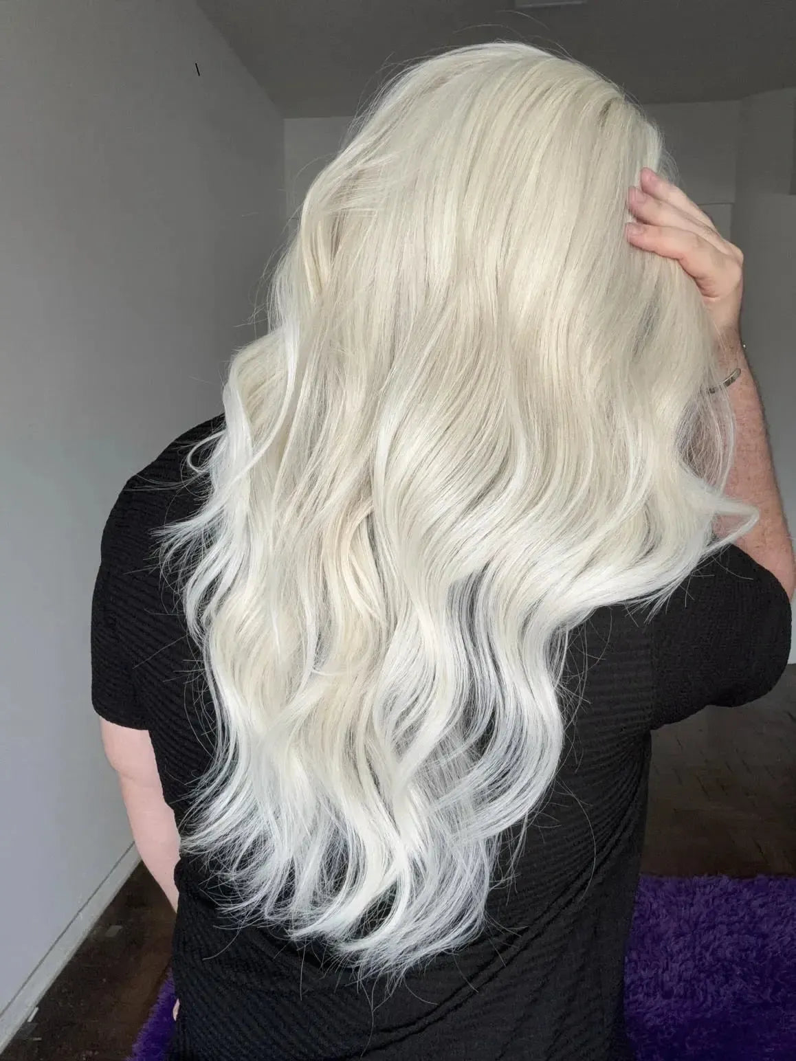 Part Lace Loira Fibra Premium Peça Única 006