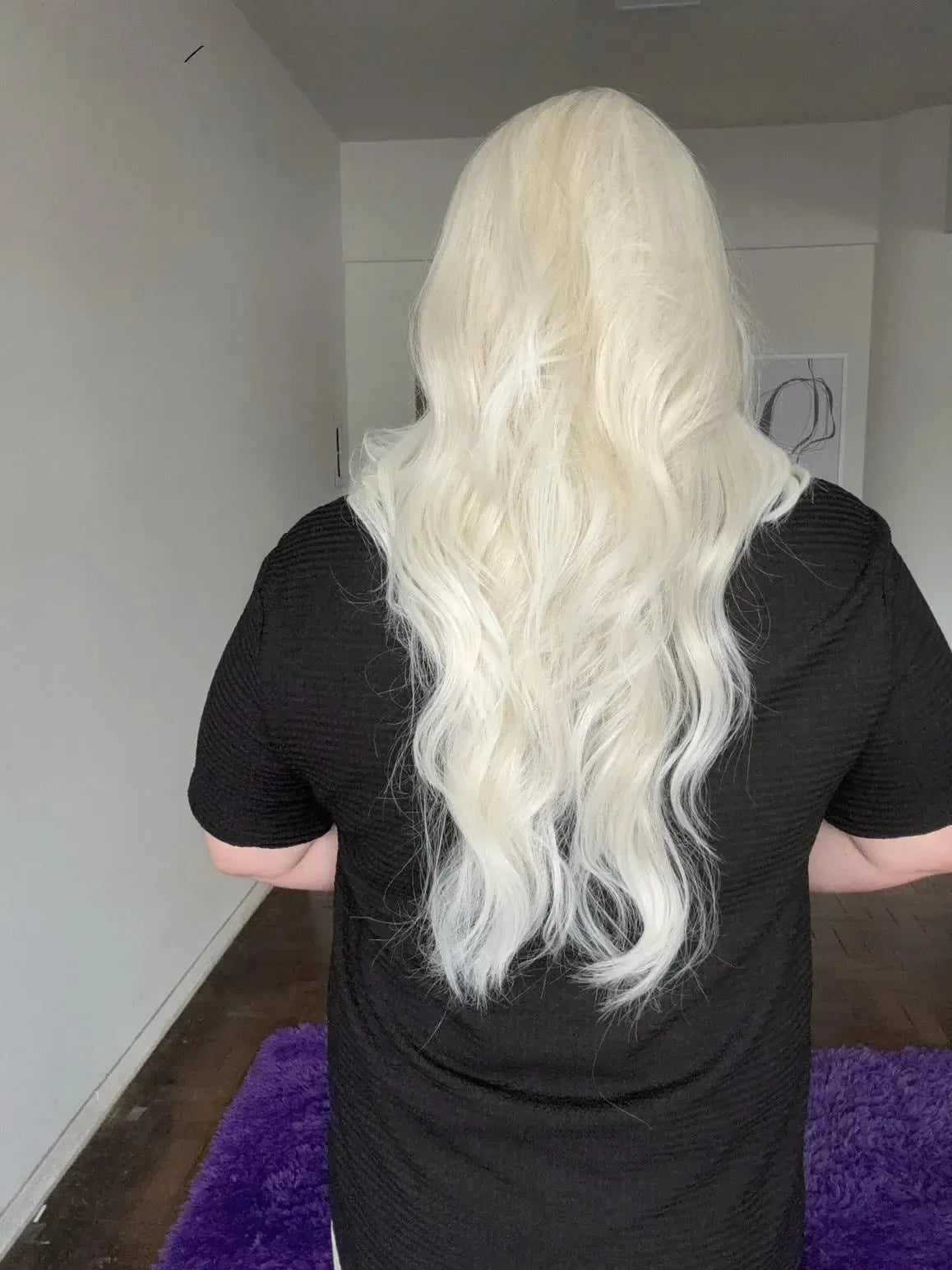 Part Lace Loira Fibra Premium Peça Única 006