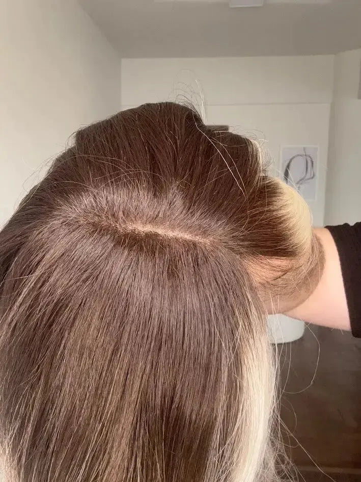 Part Lace Loira Fibra Premium Peça Única 037