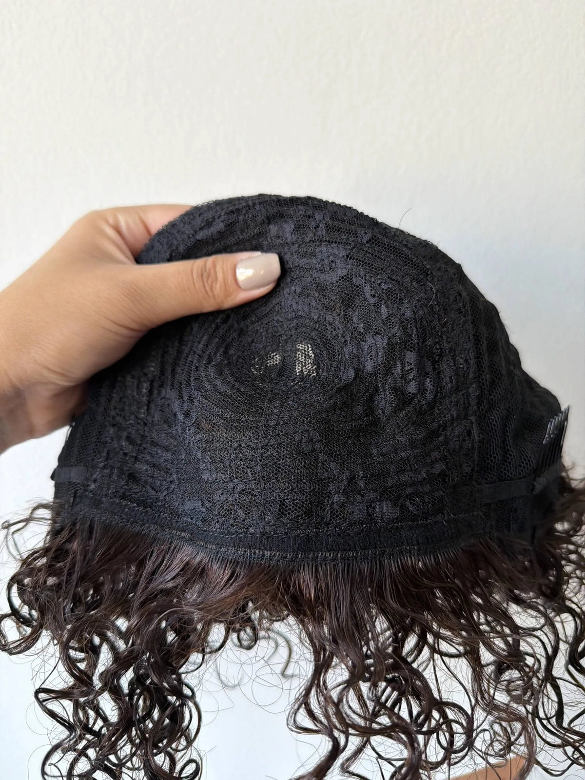 Peruca Dalilah Cabelo Humano Castanho Escuro #2