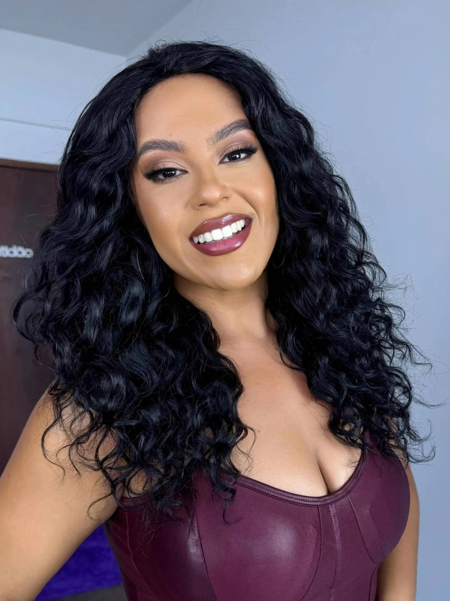 Peruca Dayana Cabelo Humano Cacheada