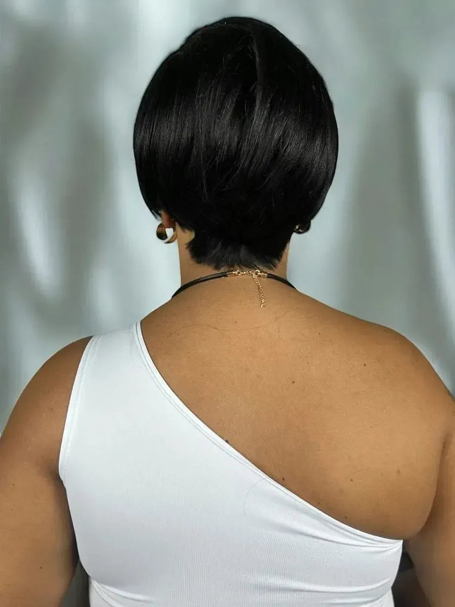 Peruca Wig Erika Preta Curta