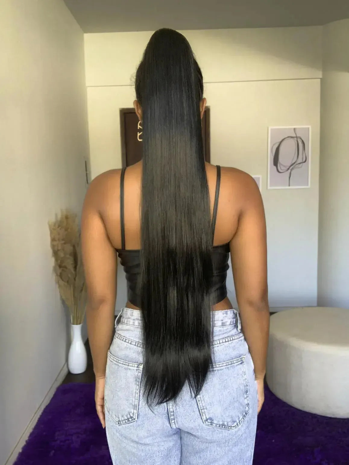 Rabo de Cavalo Laura - Bio Fibra - Preto