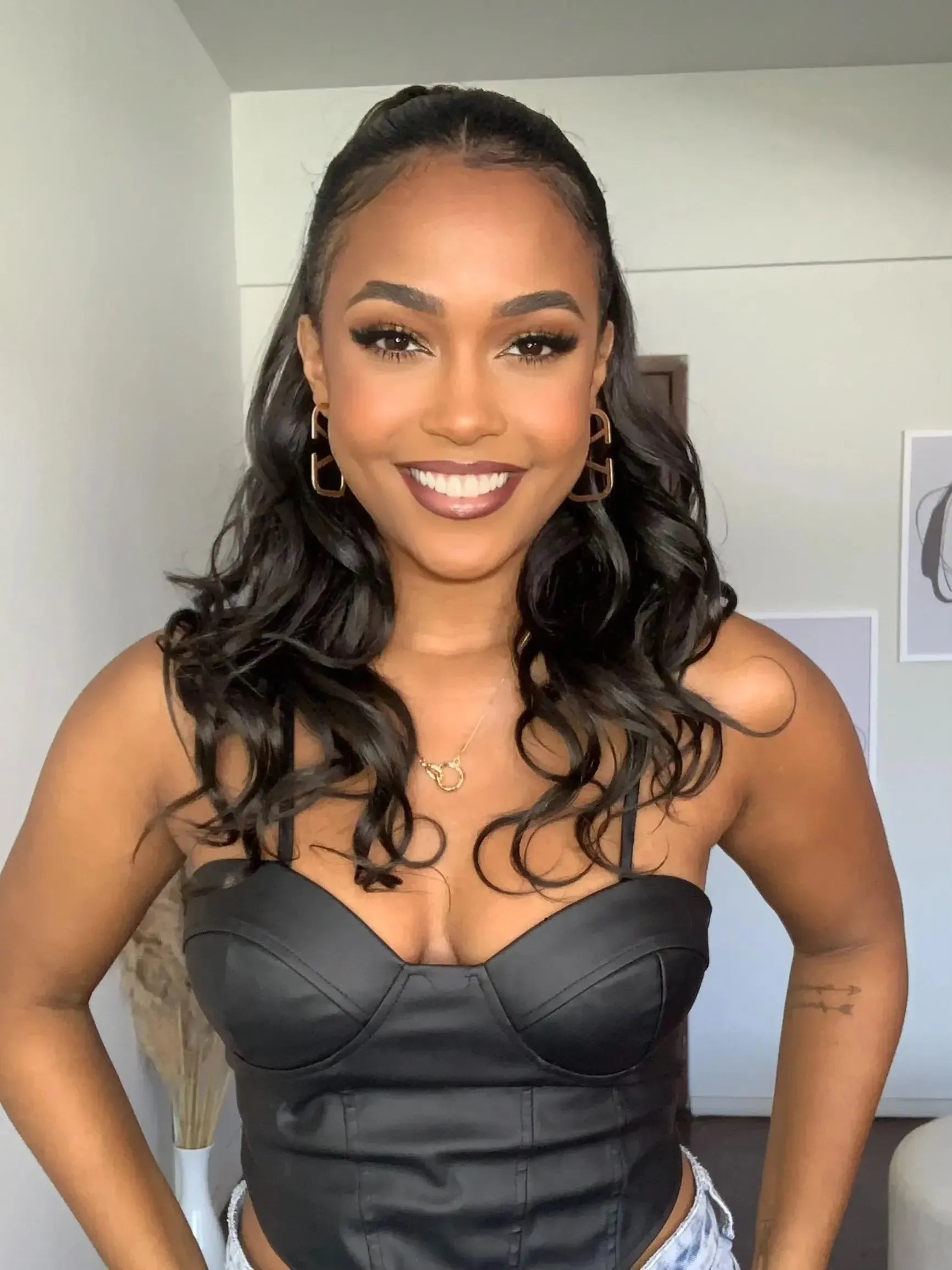 Rabo de Cavalo Podo Wave 40cm - Castanho #4