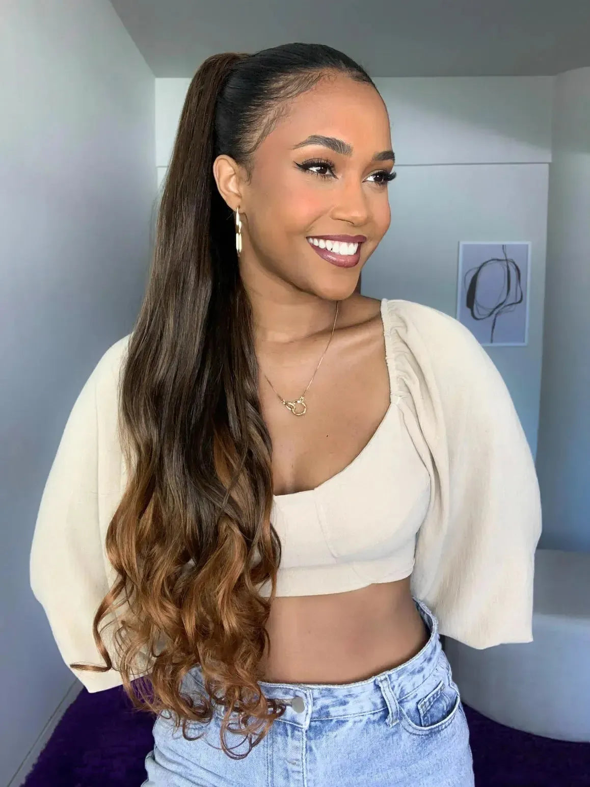 Rabo de Cavalo Podo Wave 80cm - 1B/30