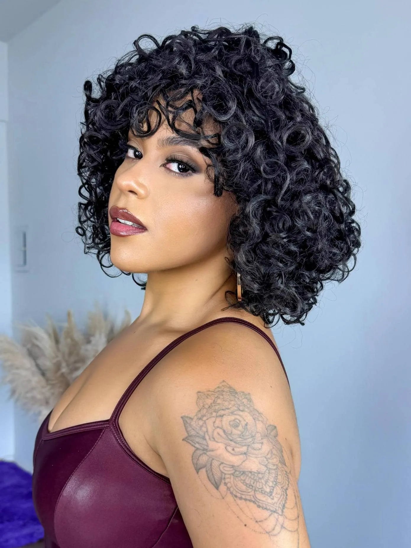 Wig Mila Castanho #4 Cacheada