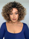 Wig Mila Castanho Loira 8/30 Cacheada